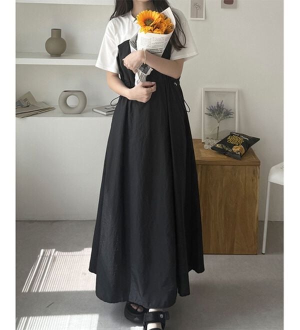 GeeRA（ジーラ）の「ハーフジップビスチェドッキングワンピース（その他ワンピース）」｜詳細画像