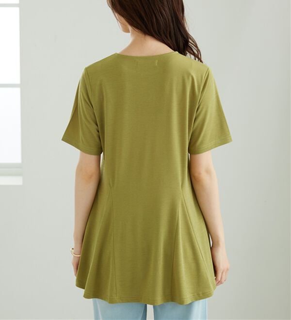 BELLUNA（ベルーナ）の「冷感フレアーシルエットチュニック（チュニック）」｜詳細画像