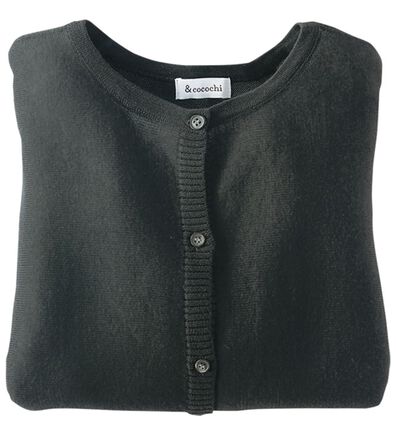 BELLUNA（ベルーナ）の「＜＆ｃｏｃｏｃｈｉ＞冷房対策リネンコットン素材ゆったりドルマンカーディガン（ニットカーディガン）」