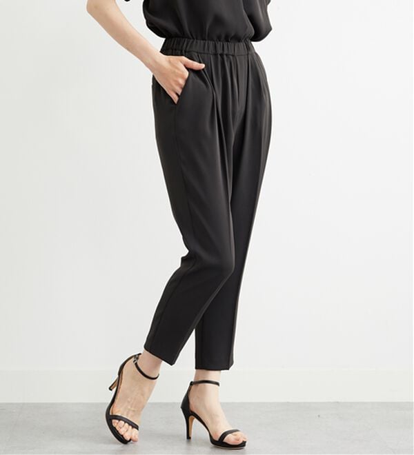BELLUNA（ベルーナ）の「〈オフィス対応〉テーパードパンツ（テーパードパンツ）」｜詳細画像