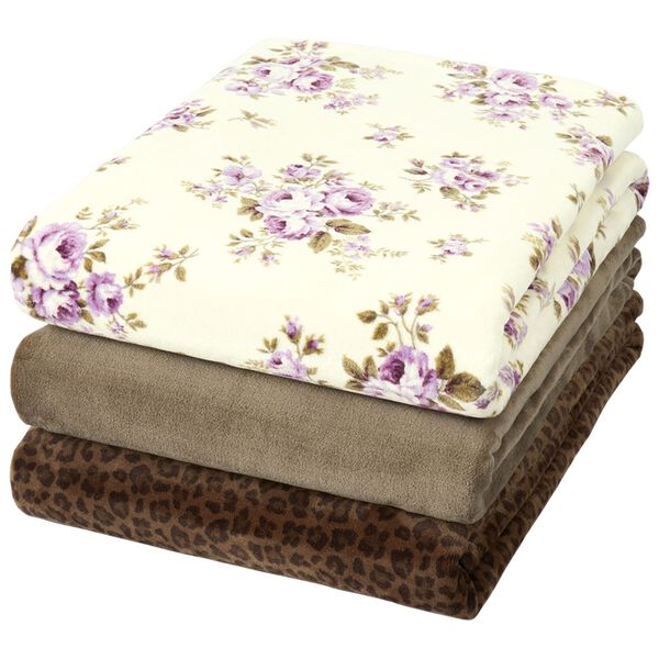 「椿オイル加工のふんわりやわらか毛布（毛布・ブランケット）」｜詳細画像