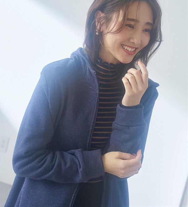 BELLUNA（ベルーナ）の「まるで着る毛布！静電防止付裏ファーブルゾン（その他カーディガン）」｜詳細画像