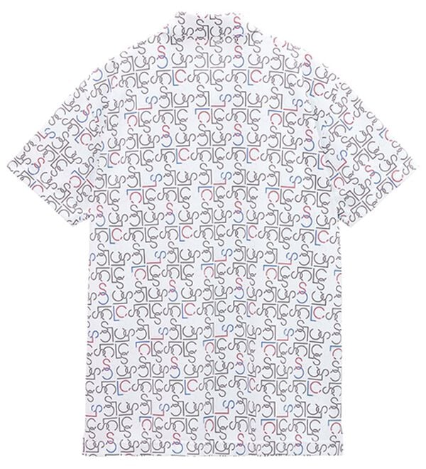 「＜ルコック＞モノグラム柄半袖シャツ（メンズシャツ）」｜詳細画像