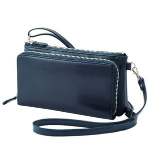 ルフラン（ルフラン）の「一目瞭然　お出かけショルダー（その他バッグ）」｜ネイビー