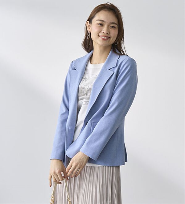 BELLUNA（ベルーナ）の「＜楽スタフィット＞シリーズ（ジャケット・パンツ・ベスト）（フルレングスパンツ）」｜詳細画像