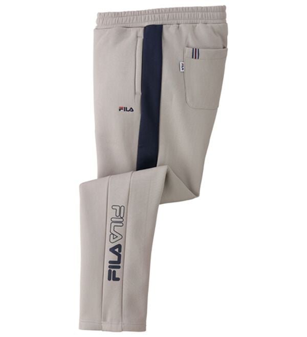 「【３本組】＜フィラ＞暖か裏フリースジャージパンツ（メンズフルレングスパンツ）」｜詳細画像