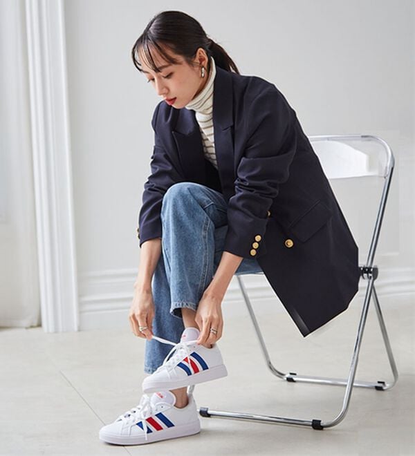 RANAN（ラナン）の「＜ａｄｉｄａｓ＞ＧＲＡＮＤＣＯＵＲＴＢスニーカー（スニーカー）」｜詳細画像