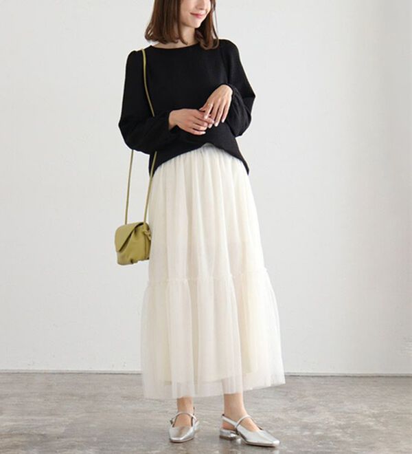 Pierrot（ピエロ）の「デザインが選べるジャカードカットソー（カットソー）」｜詳細画像