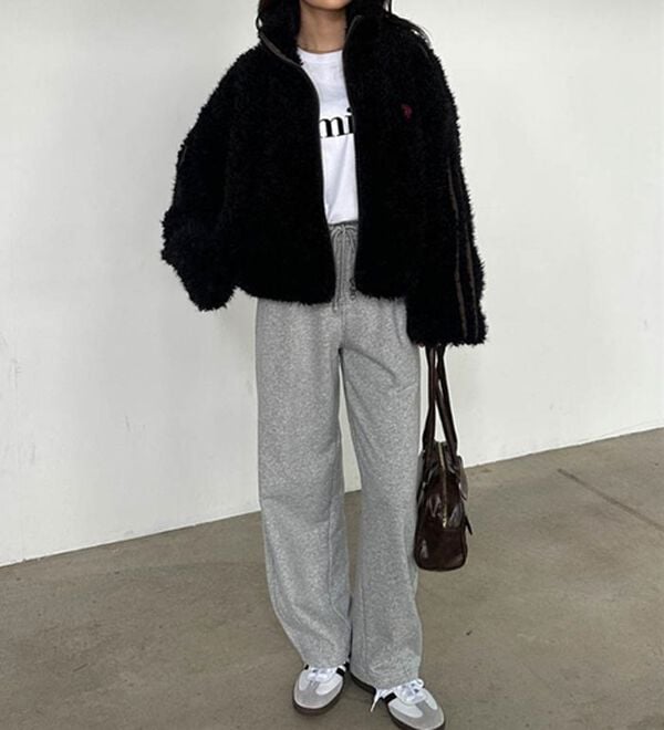 RANAN（ラナン）の「＜U.S.POLO ASSN.＞刺繍ボアブルゾン（ブルゾン）」｜詳細画像