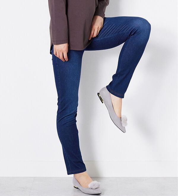 BELLUNA（ベルーナ）の「美ストレッチ素材レギンスパンツ（スパッツ・レギンス）」｜詳細画像