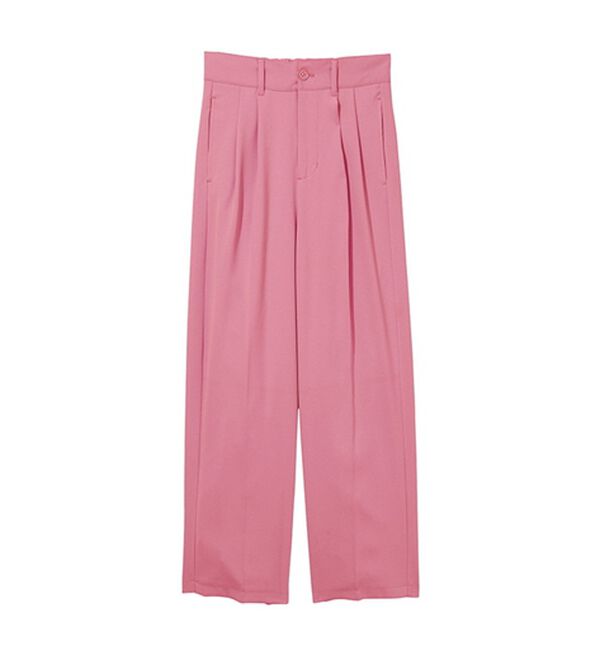 GeeRA（ジーラ）の「ハイウエストスラックスパンツ（ワイドパンツ・ガウチョ）」｜詳細画像