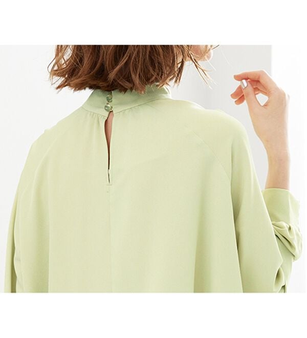 BELLUNA（ベルーナ）の「スタンド衿デザイン上品ブラウス（ブラウス）」｜詳細画像