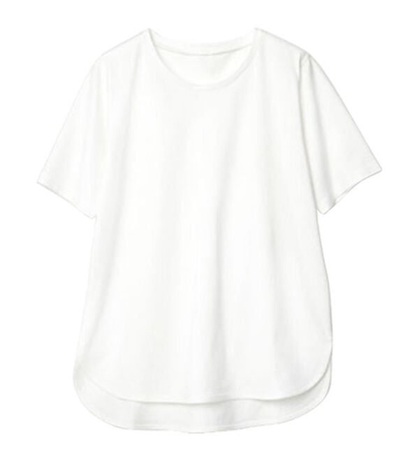 RANAN（ラナン）の「＜ＢＣ＞綿１００％ひんやりラウンドヘムプルオーバー（カットソー）」｜詳細画像