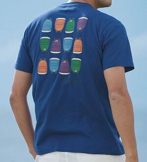 「＜アウトドアプロダクツ＞バックプリントロゴＴシャツ（メンズＴシャツ）」｜詳細画像