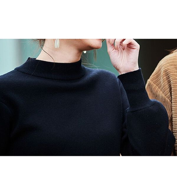 RANAN（ラナン）の「ヒョウ柄ジャカードニットワンピース（ニットワンピース）」｜詳細画像