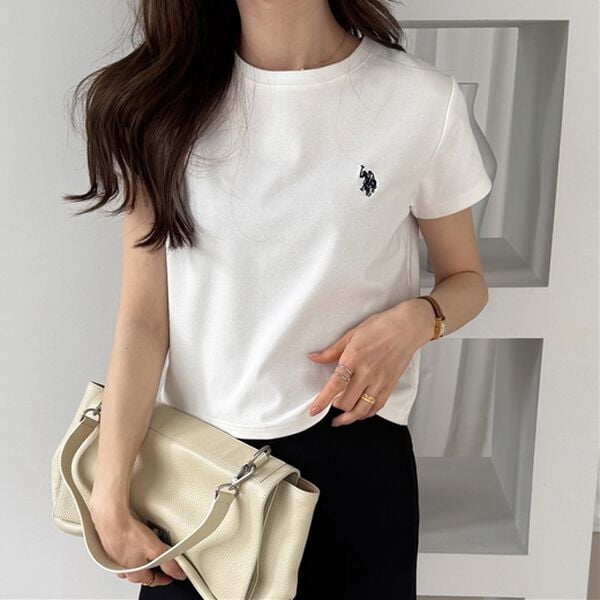 GeeRA（ジーラ）の「【ＵＳ．ＰＯＬＯ．ＡＳＳＮ】汗染み防止ミニＴシャツ（Tシャツ）」｜詳細画像