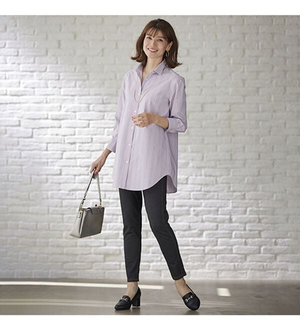 BELLUNA（ベルーナ）の「デニム調レギンス（スパッツ・レギンス）」｜詳細画像