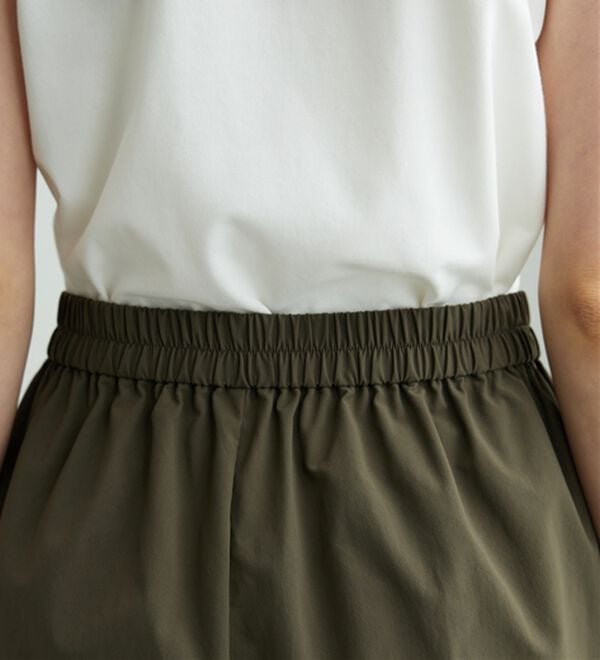 BELLUNA（ベルーナ）の「【ヨコストレッチ・紫外線カット・選べる2丈】サラもちライト快適ワイドパンツ（ワイドパンツ・ガウチョ）」｜詳細画像