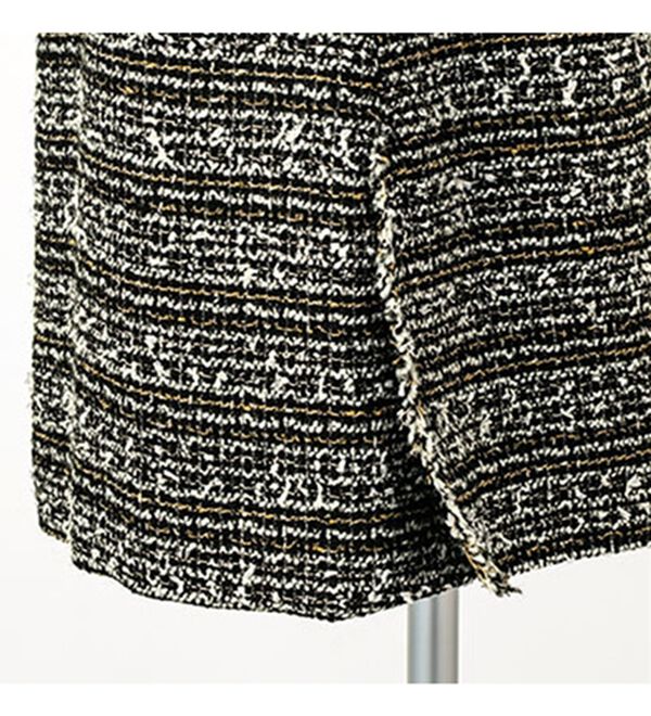 VINNO（ヴィノ）の「＜日本製生地＞ツイードジレ（ジレ）」｜詳細画像