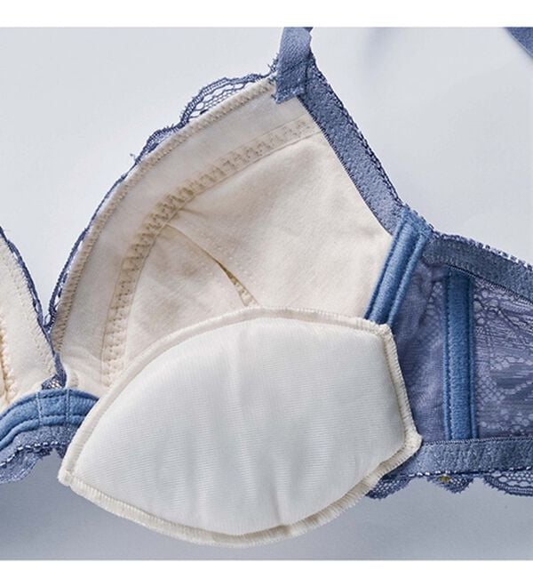 YU'NOW（ユナウ）の「【３点セット】ヌーディーレースブラ＆ショーツ＆Ｔバック（ブラジャー＆ショーツセット）」｜詳細画像