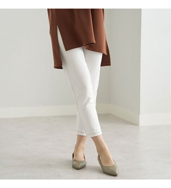 BELLUNA（ベルーナ）の「デニム調レギンス（スパッツ・レギンス）」｜詳細画像