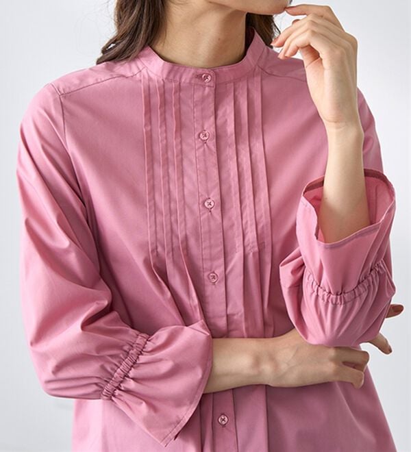 BELLUNA（ベルーナ）の「綿混素材春色ブラウス（ブラウス）」｜詳細画像