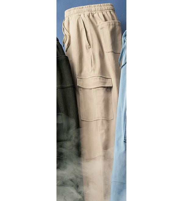 ルフラン（ルフラン）の「冷感！アイスパンツ（フルレングスパンツ）」｜ベージュ