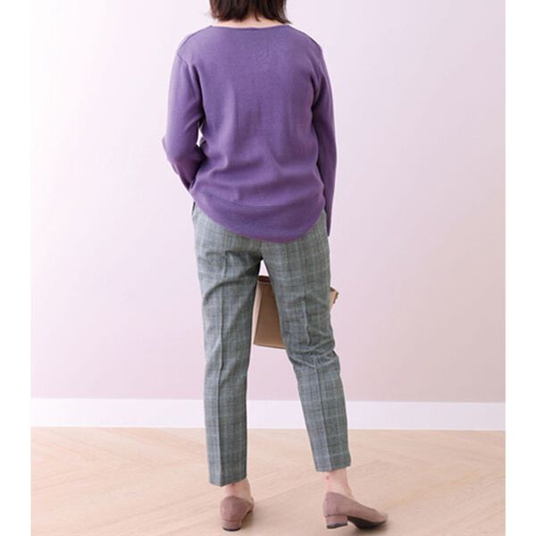 BELLUNA（ベルーナ）の「ストレッチ素材センタープレス入りテーパードパンツ（テーパードパンツ）」｜詳細画像