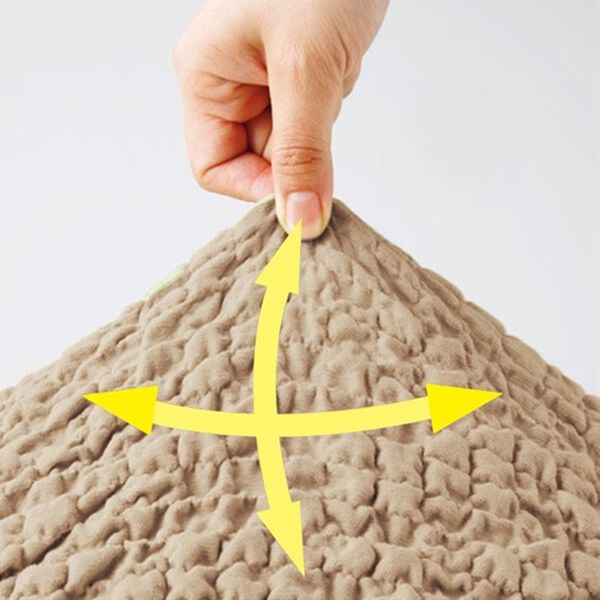 「【４／３０まで早割】抗菌防臭タテヨコ伸縮チェアカバー２枚組（ソファーカバー）」｜詳細画像