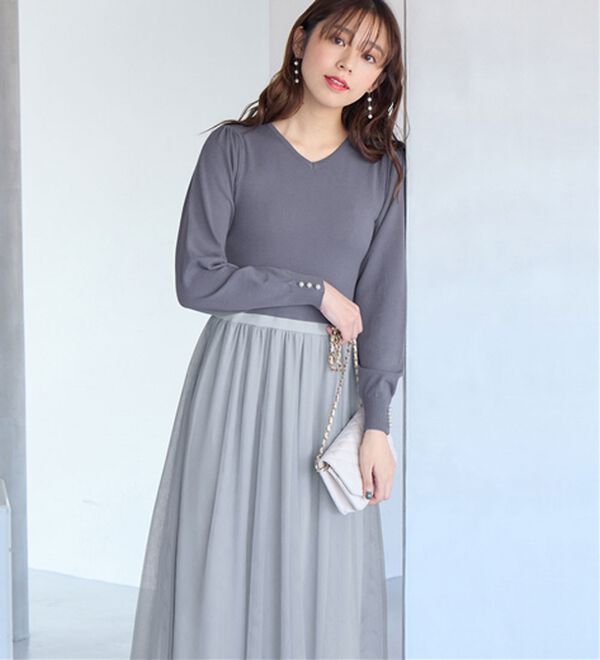 新川優愛さん着用】時短コーデ！ドッキングワンピース【お客様企画 
