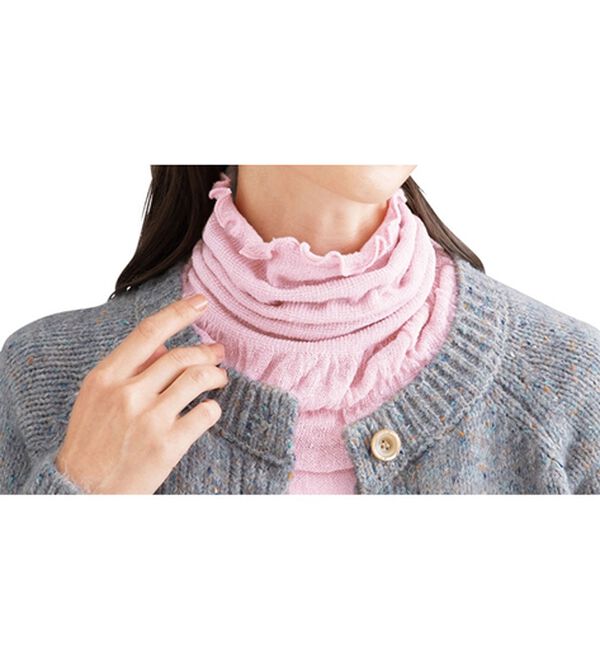 「【３色組】シルク混着るだけオシャレネックカバー（その他下着・インナーウェア）」｜詳細画像