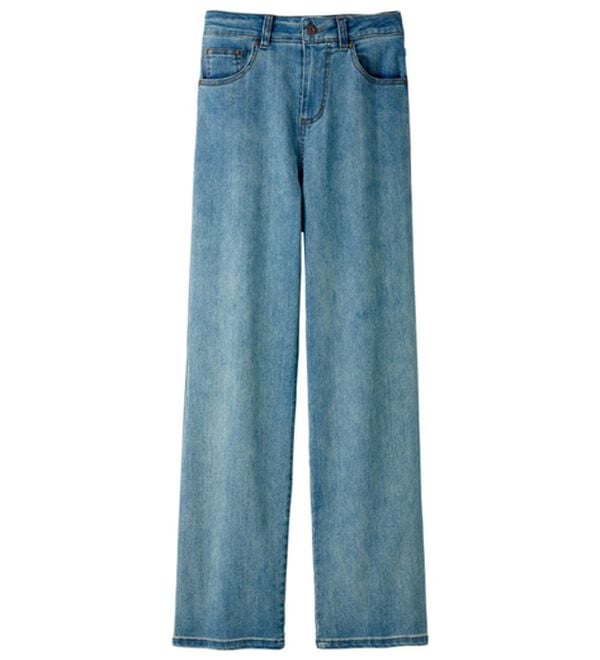 ルフラン（ルフラン）の「【３本組】かわいすぎる淡色デニム（フルレングスパンツ）」｜詳細画像