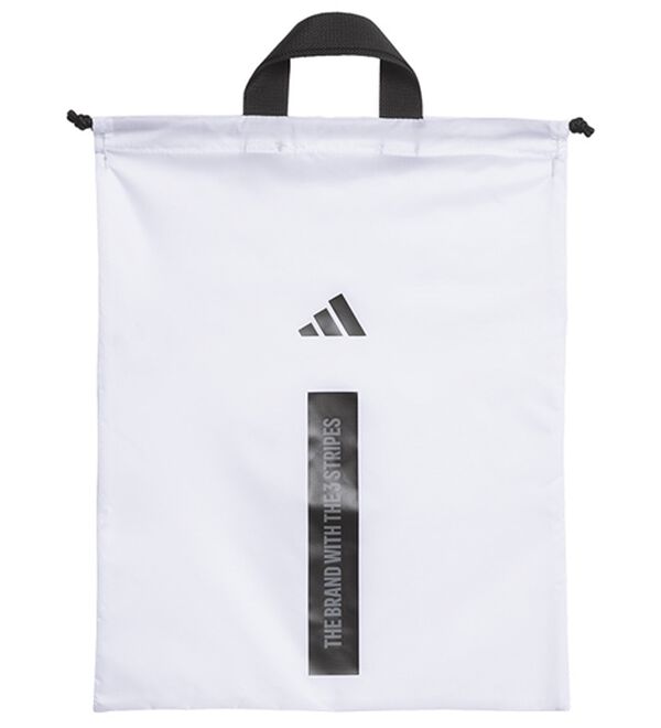 「＜ａｄｉｄａｓ＞ワーディング　シューズサック（その他メンズバッグ）」｜ホワイト