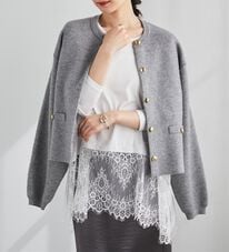 RANAN（ラナン）の「イレヘムレースドッキングロンＴ（カットソー）」