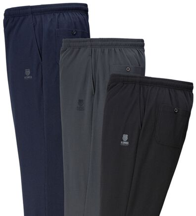 「【３本組】＜ケー・スイス＞風が通り抜けるジャージパンツ（メンズフルレングスパンツ）」