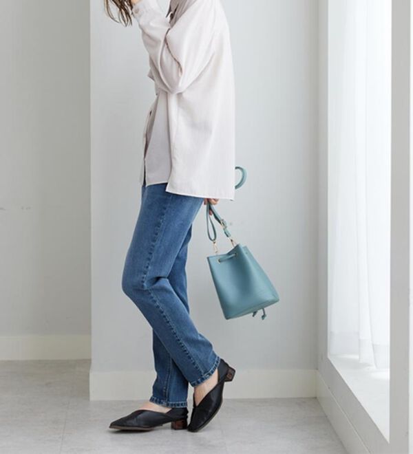BELLUNA（ベルーナ）の「やわらかストレッチデニム素材スリムパンツ（フルレングスパンツ）」｜詳細画像