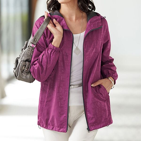 BELLUNA（ベルーナ）の「ポーチ付裏メッシュはっ水パーカー（パーカー）」｜詳細画像