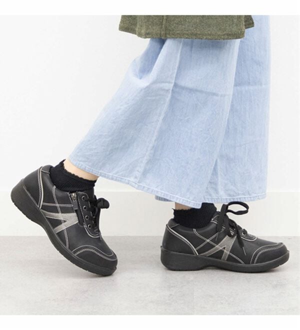 BELLUNA（ベルーナ）の「ゆったり５Ｅ防水スニーカー（レインシューズ）」｜詳細画像