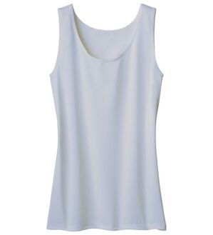 「ひんやりタンクトップインナー　ベルクール（肌着・インナーウェア）」｜サックス