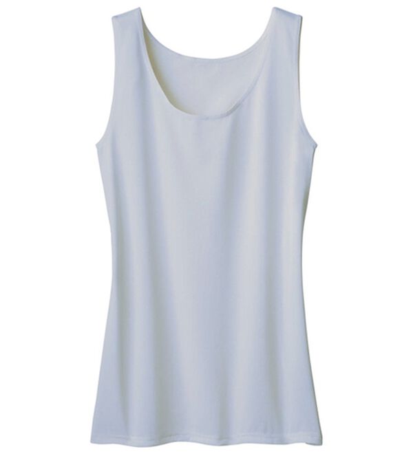 「ひんやりタンクトップインナー　ベルクール（肌着・インナーウェア）」｜サックス