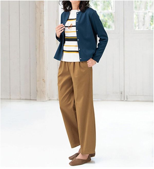 ルフラン（ルフラン）の「柔らか裏起毛あったかストレッチパンツ（その他パンツ）」｜詳細画像