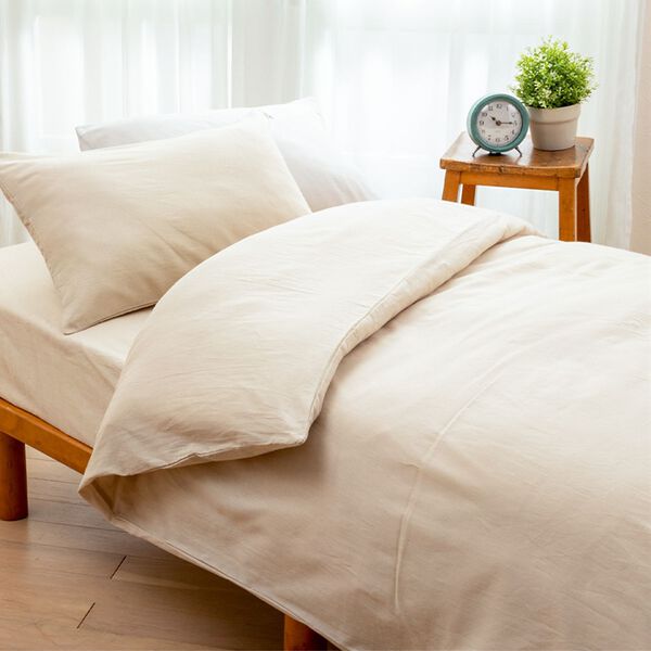 「綿１００％布団カバー＜掛布団カバー・シーツ・敷布団カバー・ベッドカバー・枕カバー＞（ボックスシーツ・ベッドシーツ）」｜詳細画像