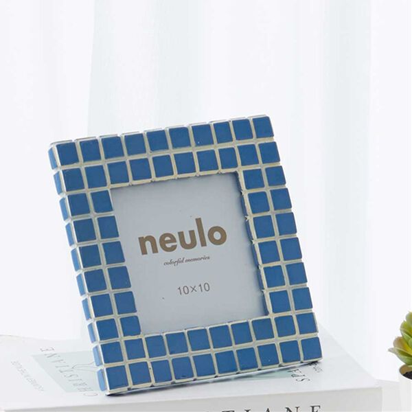iellio（イエリオ）の「ｎｅｕｌｏ　チェック・フォトフレーム（インテリア雑貨）」｜詳細画像