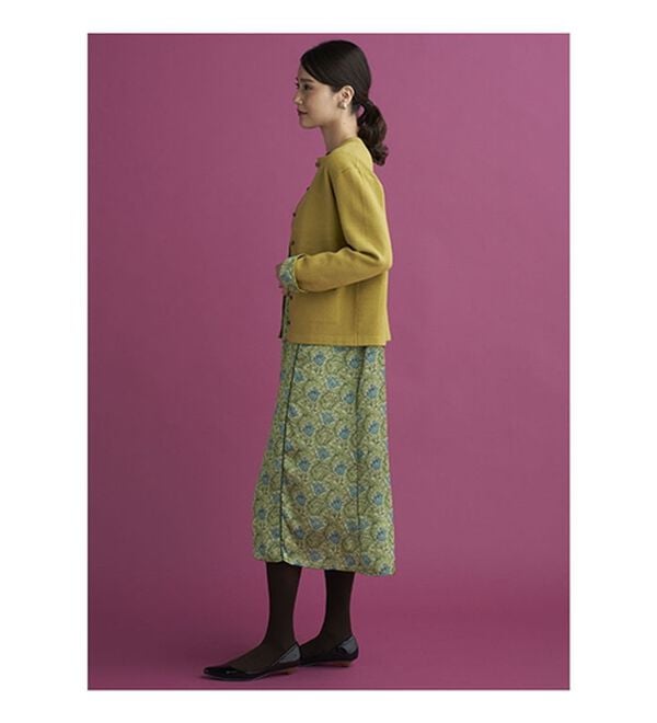 BELLUNA（ベルーナ）の「＜ウィリアムモリス柄＞カーディガン（ニットカーディガン）」｜詳細画像