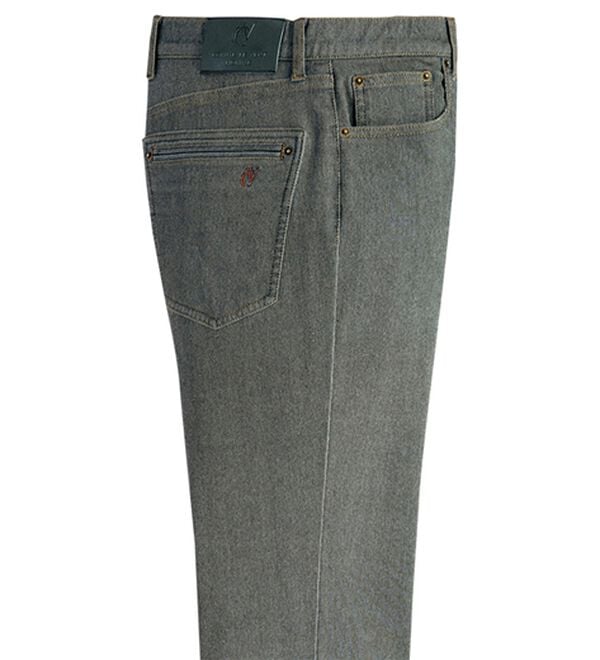 「【３本組】＜コムルヴァン・オム＞３６０°のびのび快適ジーンズ（メンズフルレングスパンツ）」｜詳細画像