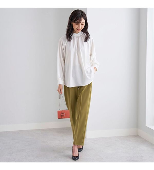 BELLUNA（ベルーナ）の「【４点セット】＜５つのラクが嬉しい！＞洗える！ストレッチ素材４点セットスーツ（その他スーツ）」｜詳細画像