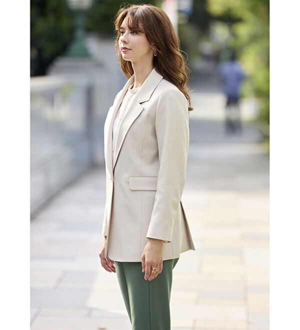 BELLUNA（ベルーナ）の「＜楽スタフィット＞シリーズ（ジャケット・パンツ・ベスト）（フルレングスパンツ）」｜詳細画像