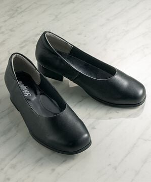 BELLUNA（ベルーナ）の「選べるワイズ牛革プレーンパンプス（パンプス）」｜詳細画像