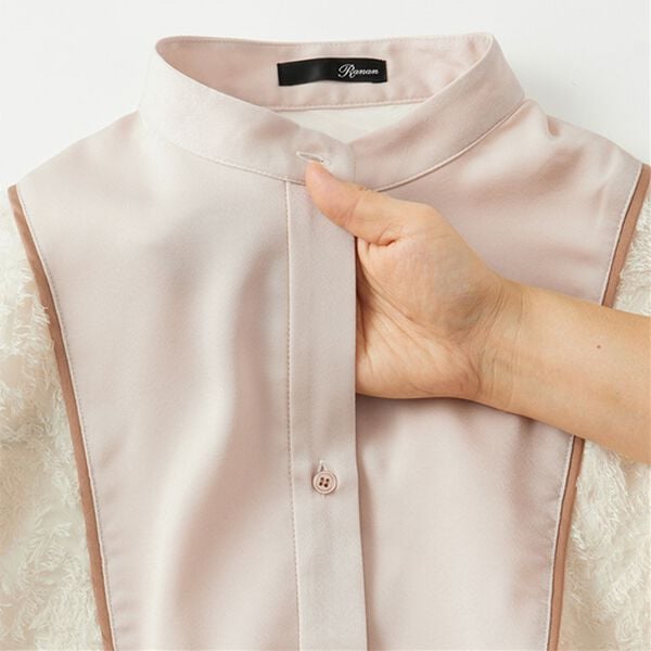 RANAN（ラナン）の「シアージャカードシャツワンピース（シャツワンピース）」｜詳細画像