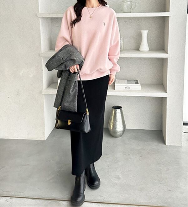 GeeRA（ジーラ）の「【U.S. POLO ASSN.】表ピーチ裏起毛スウェット（トレーナー・スウェット）」｜詳細画像